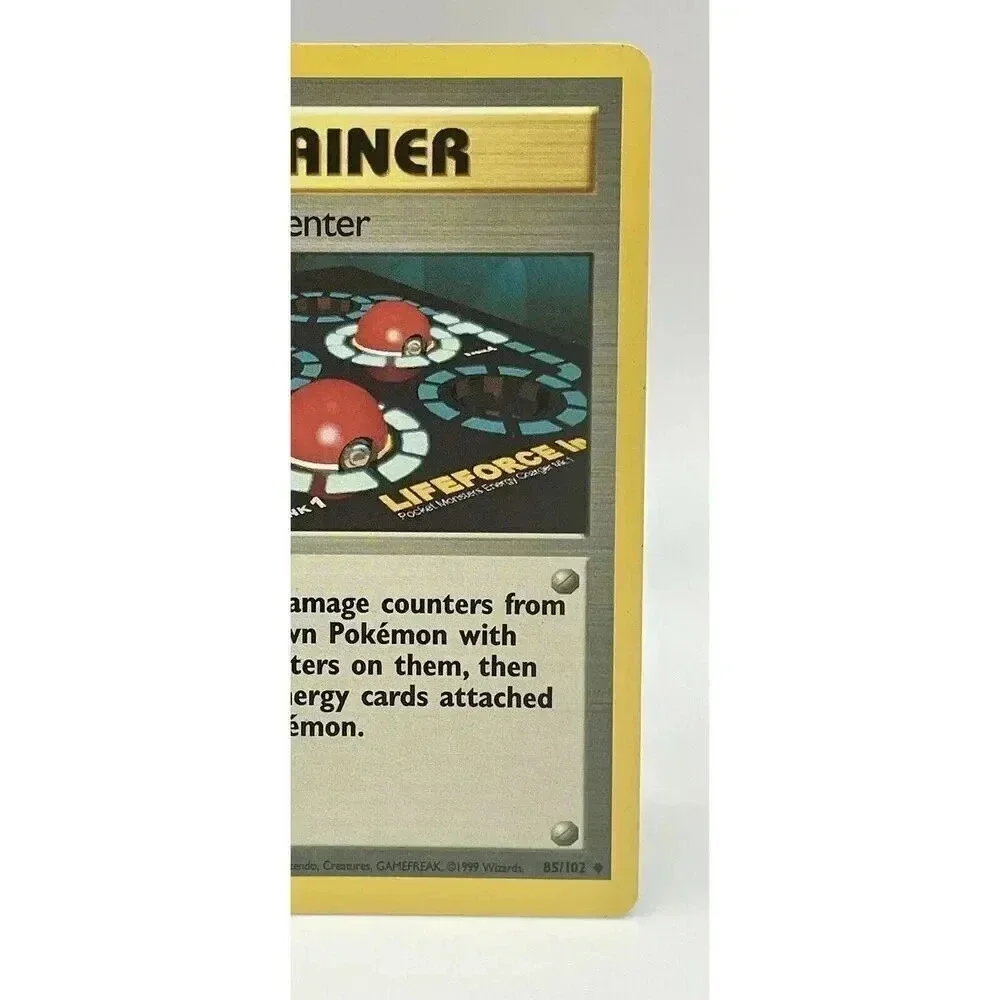 1999‎ Pokemon Center 85/102 Pokemon Trainer Card Vintage LP/MP